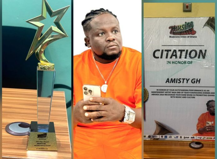 MUSIGA Greater Accra names AMISTY GH Discovery Artist of the Year – MyJoyOnline