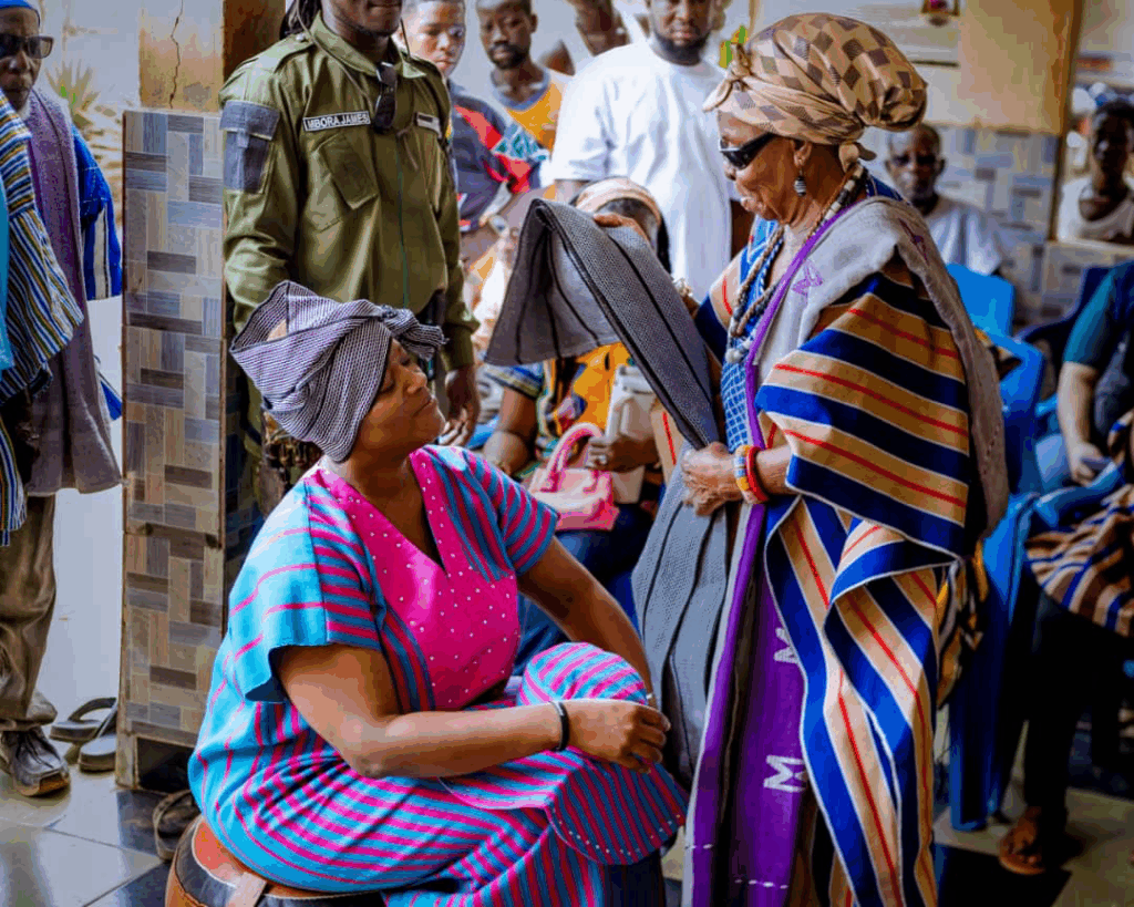 WaterAid Ghana boss enskinned ‘Queen of Clean Water’ as Bongo launches Sanitation Challenge