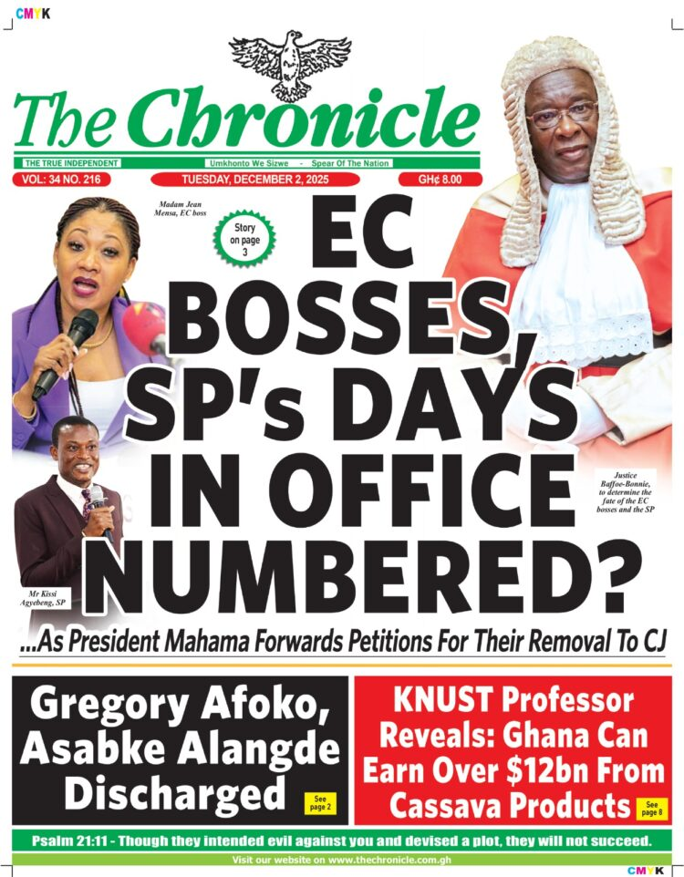 Today's Front pages: Tuesday, December 2, 2025