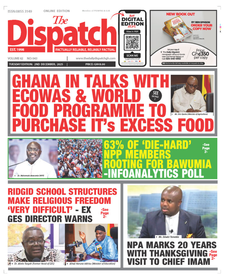 Today's Front pages: Tuesday, December 2, 2025