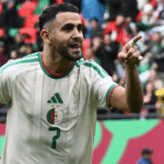 Mahrez scores twice as Algeria beat 10-man Sudan