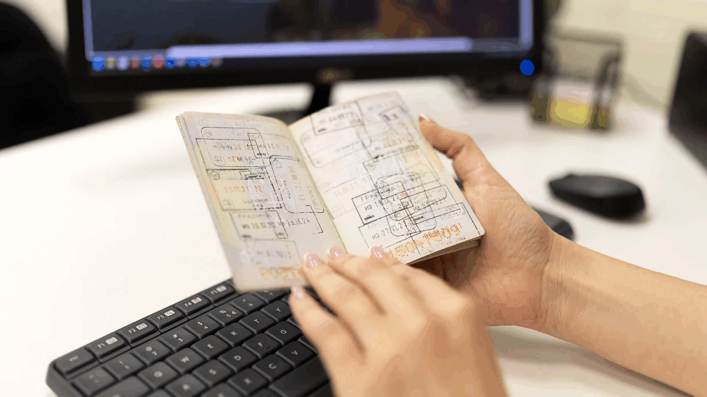 Why passport stamps may be a thing of the...