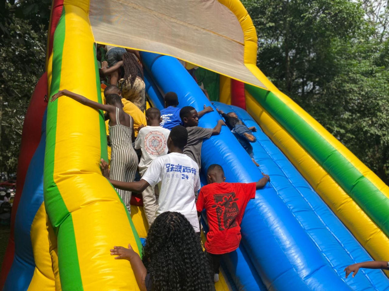 Big Smiles, Bigger Bounces: Kids take over the fun at the Joy Party in the Park