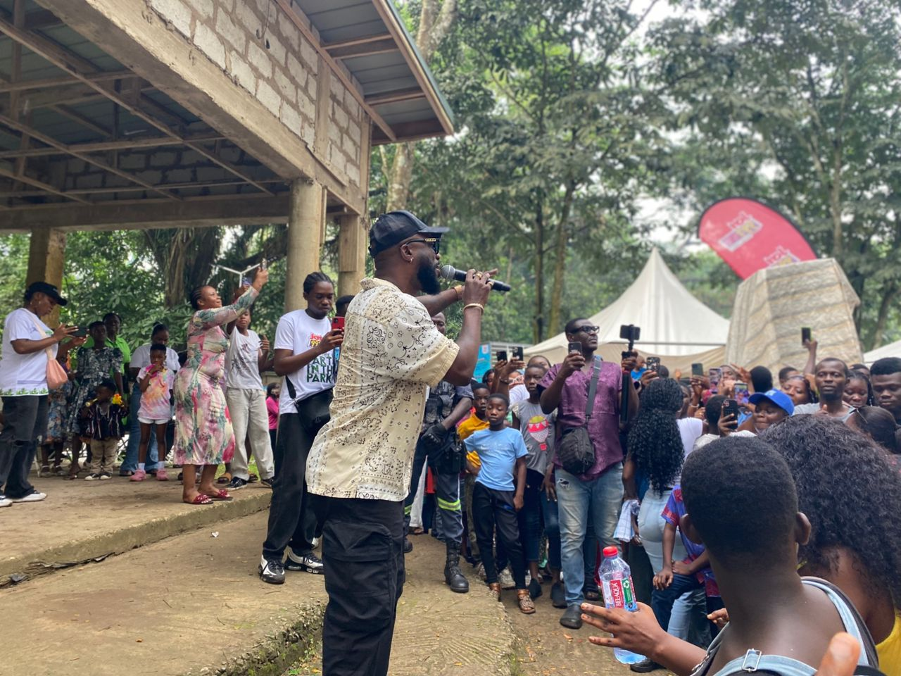 Joy FM Party in the Park 2025: Kwabena Kwabena takes centre stage