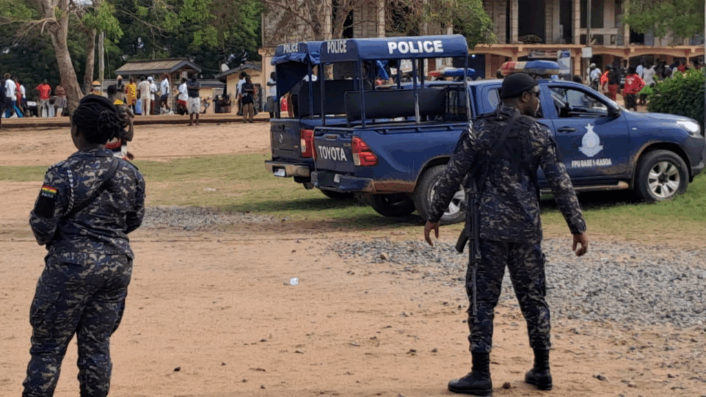 Police take over Gomoa Nyanyano after two factions clash in chieftaincy dispute
