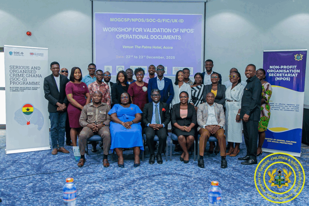 Gender Ministry, SOC-G, validates Non-Profit Organisation Secretariat operational documents