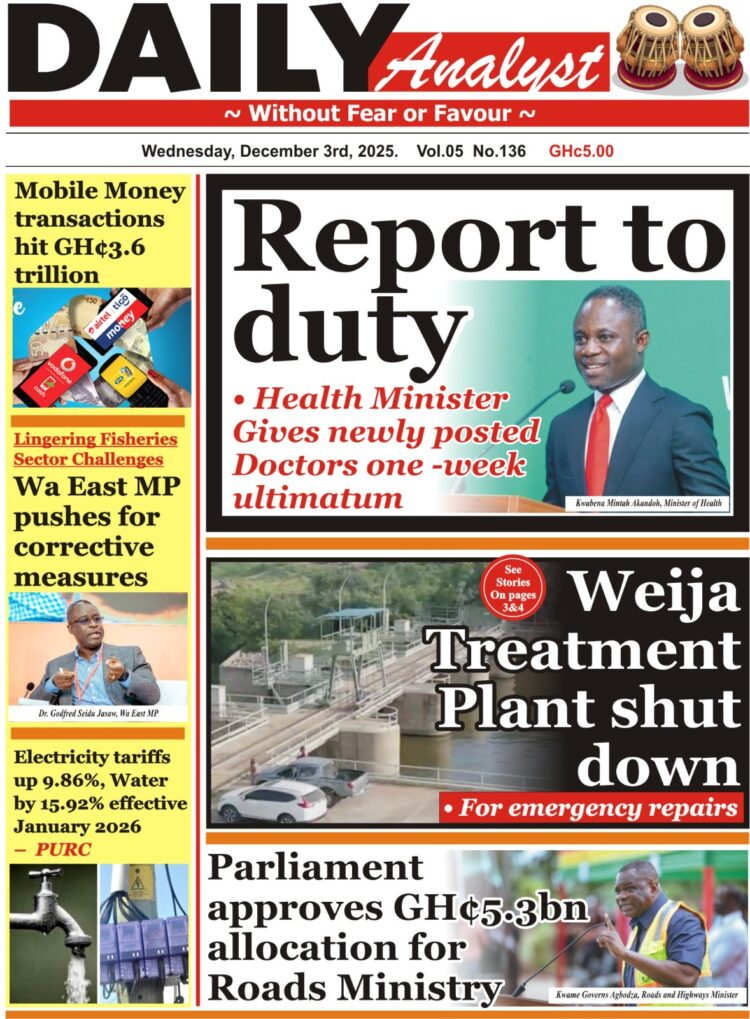 Today's front pages: Wednesday, December 3, 2025