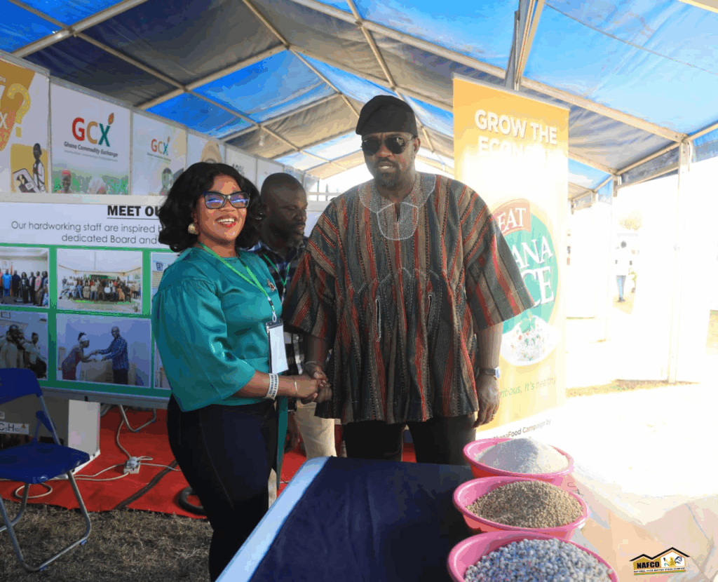 Dumelo tours Buffer Stock stands at National Agric Fair, applauds food security drive