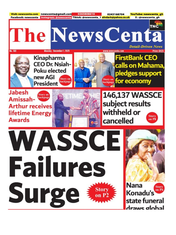 Today's Front pages: Monday, December 1, 2025