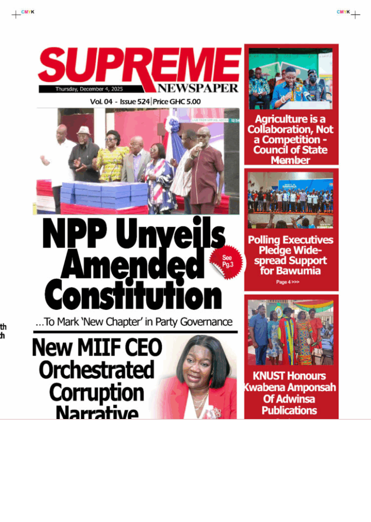 Today's Front pages: Thursday, December 4, 2025