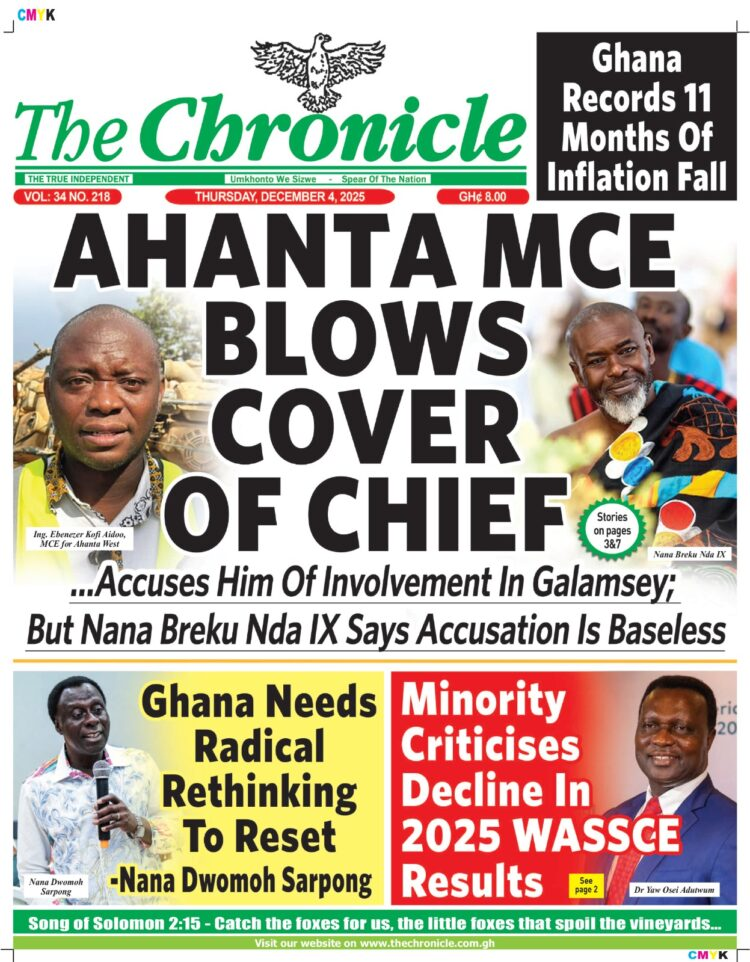 Today's Front pages: Thursday, December 4, 2025