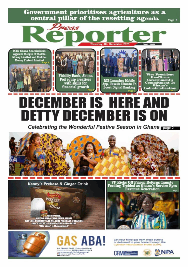 Today's Front pages: Thursday, December 4, 2025