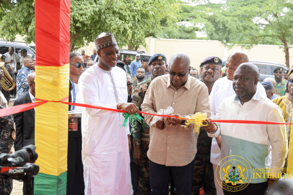 Mahama commissions National Signals Bureau Regional Command in Ho – MyJoyOnline