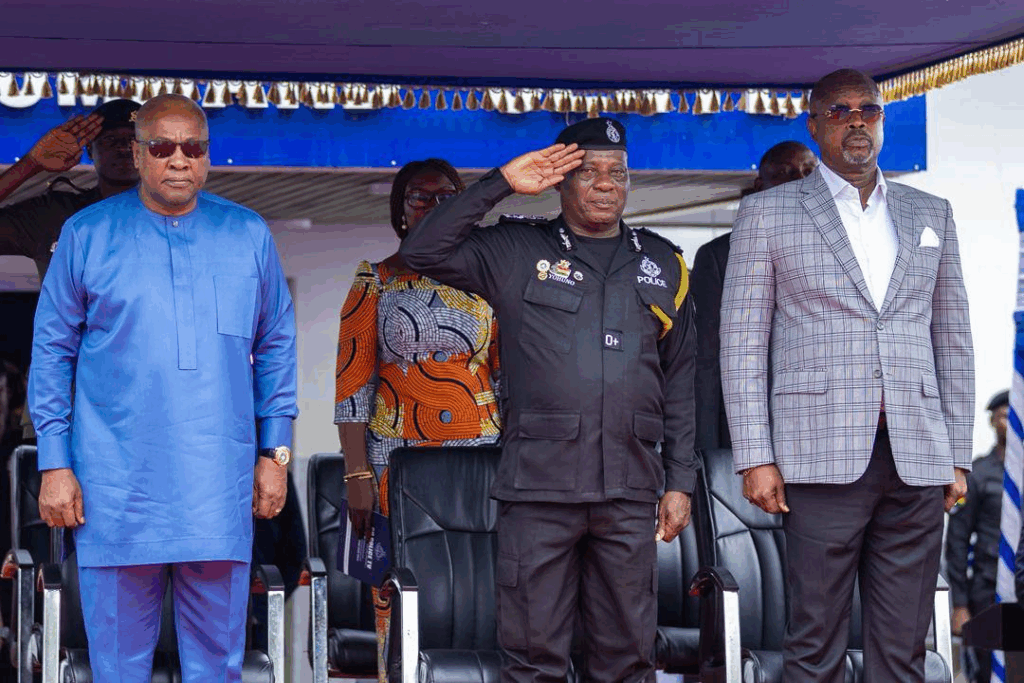 Photos: Mahama presents 40 armoured vehicles to Ghana Police Service Photos: Mahama presents 40 armoured vehicles to Ghana Police Service