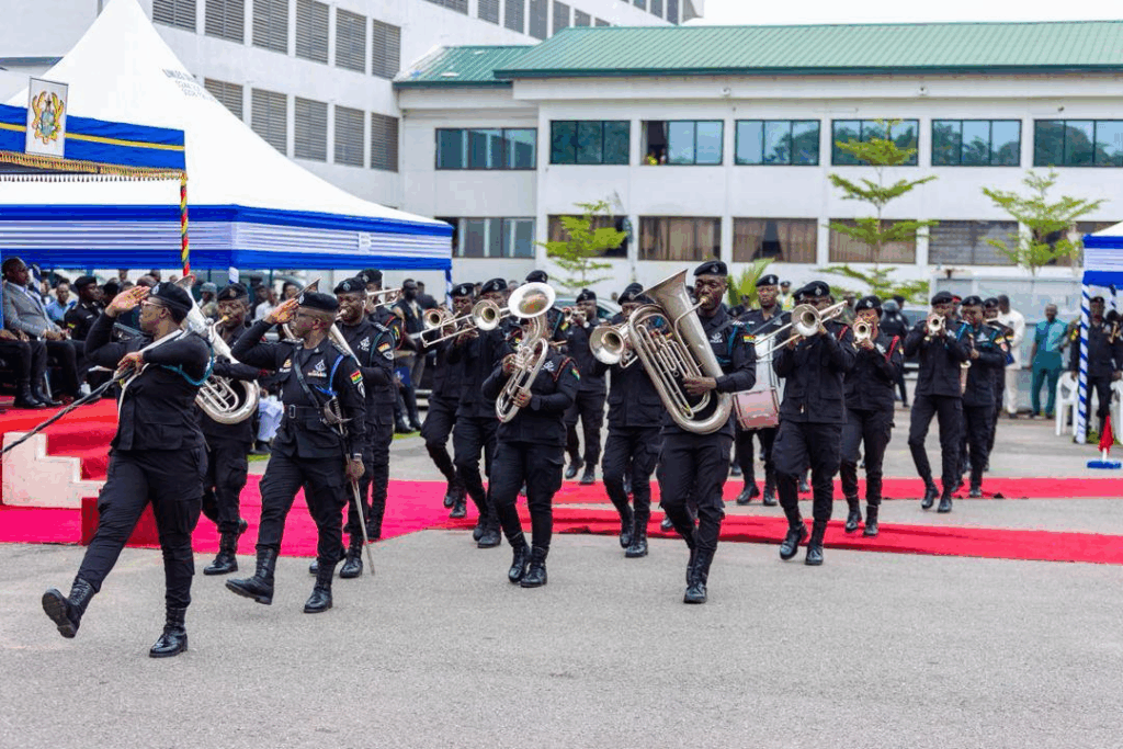 Photos: Mahama presents 40 armoured vehicles to Ghana Police Service Photos: Mahama presents 40 armoured vehicles to Ghana Police Service
