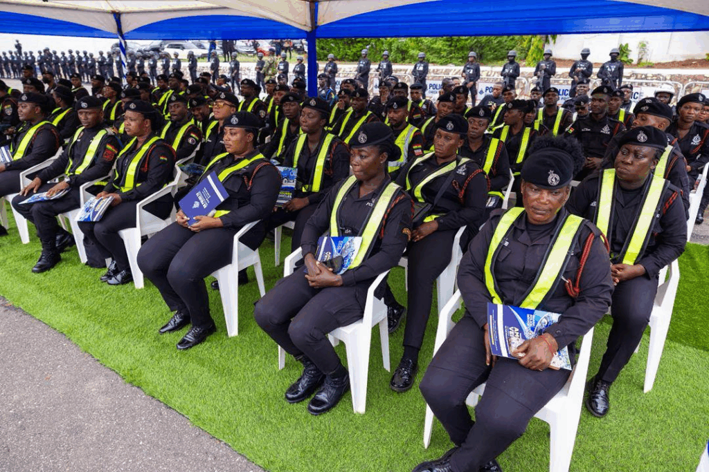 Photos: Mahama presents 40 armoured vehicles to Ghana Police Service Photos: Mahama presents 40 armoured vehicles to Ghana Police Service