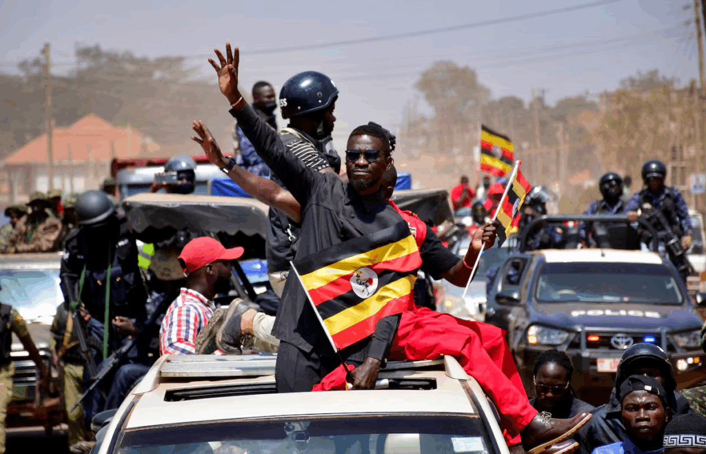Bobi Wine says Uganda security forces beat ...