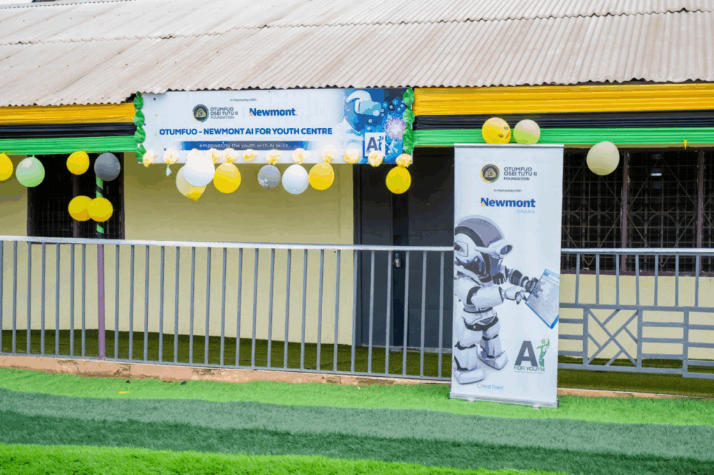 Otumfuo–Newmont AI for youth center launched in Sankore, Ahafo Region