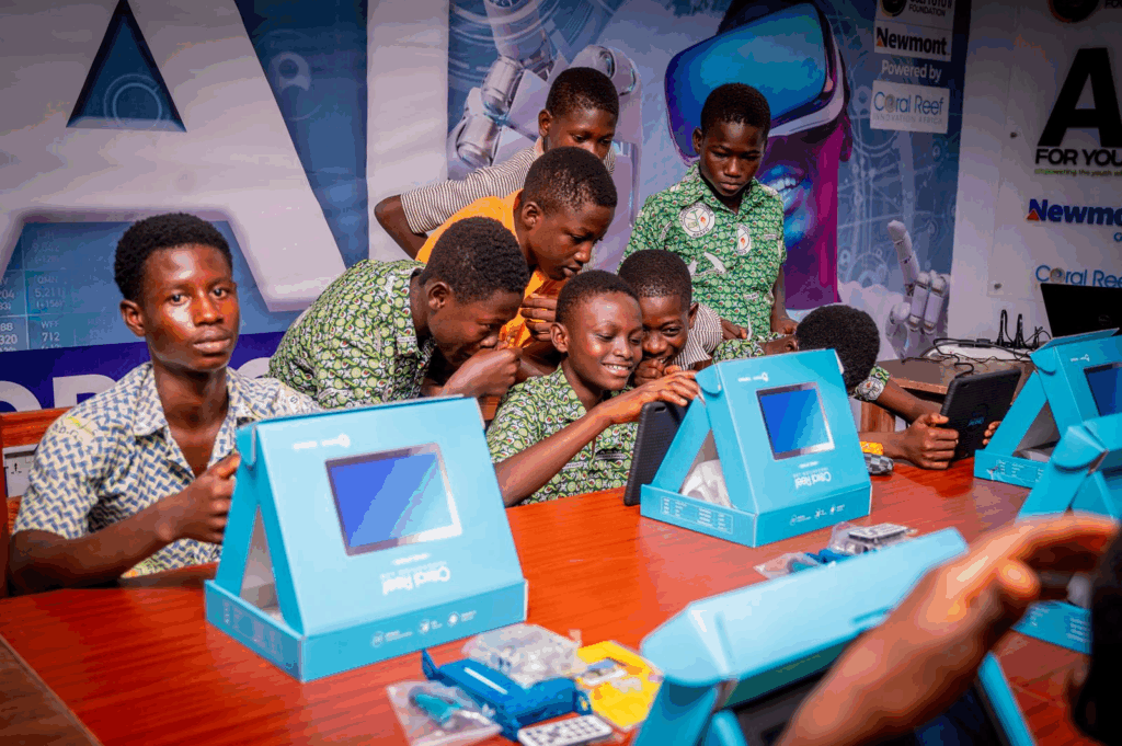 Otumfuo–Newmont AI for youth center launched in Sankore, Ahafo Region