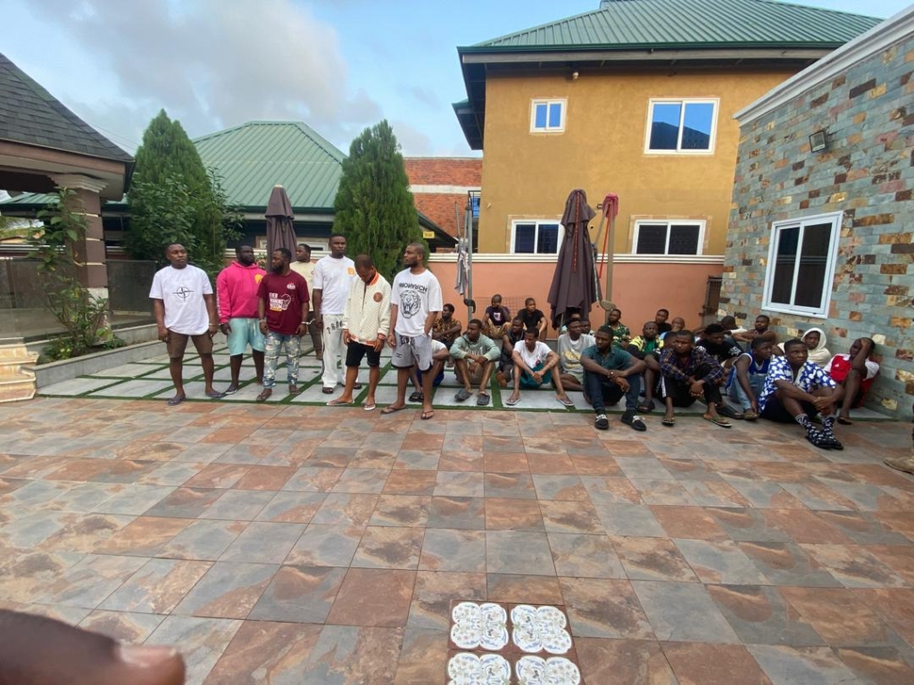 32 Foreigners arrested in Kasoa romance scam bust 32 Foreigners arrested in Kasoa romance scam bust
