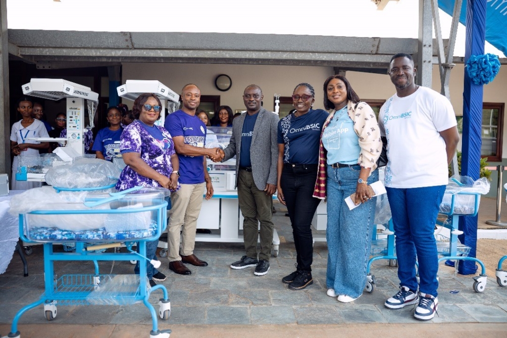 OmniBSIC Bank adopts and supports Shai Osudoku District Hospital NICU with neonatal equipment  
