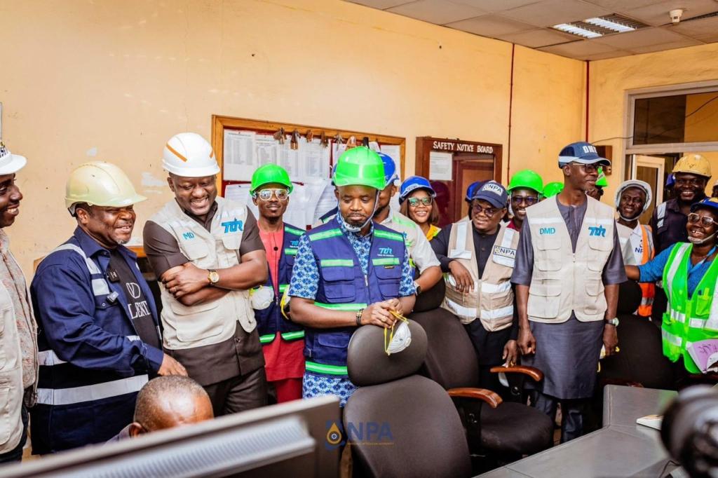 NPA CEO leads management team on working visit to Tema Oil Refinery