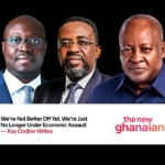 We're not better off yet. We're just no longer under economic assault — Kay Codjoe writes