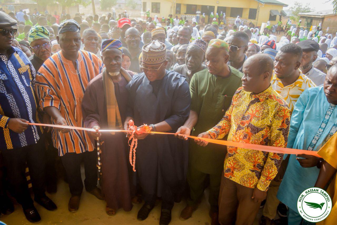 Gushegu MP Alhassan Tampuli hands over rebuilt girls’ dormitory, expands scholarship scheme