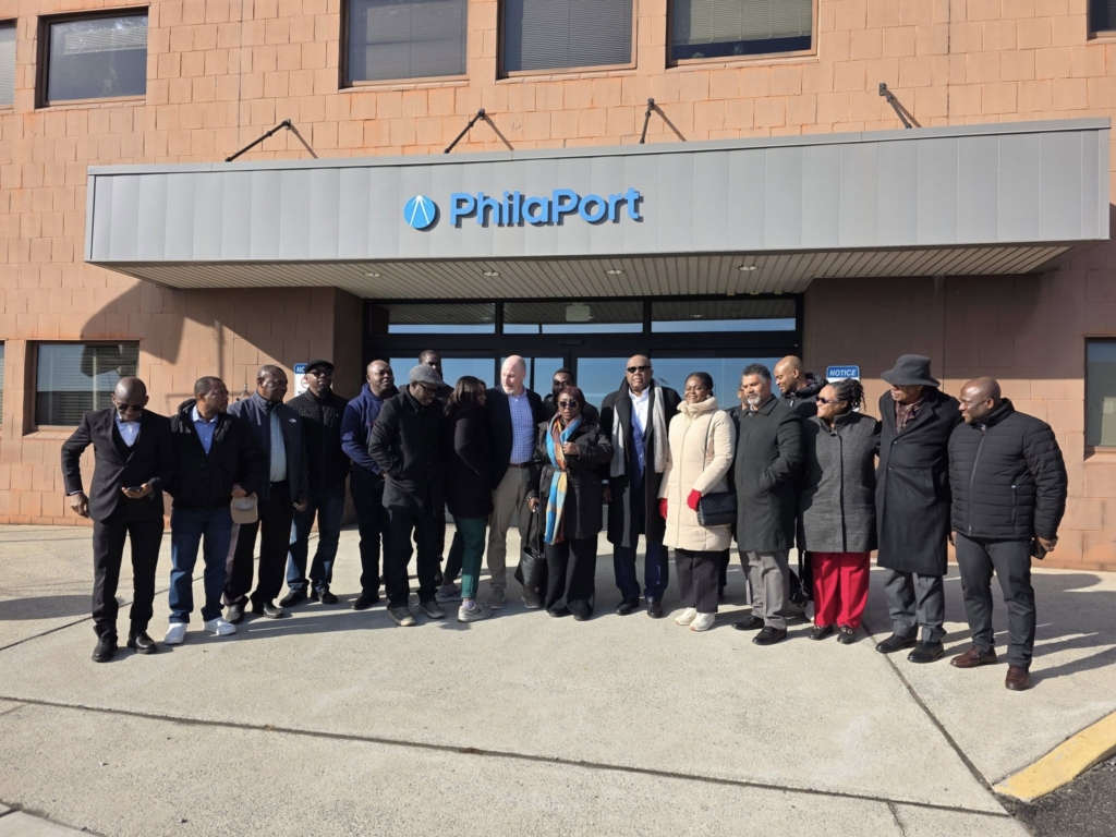 Ghana explores maritime and trade cooperation during visit to Philadelphia Port
