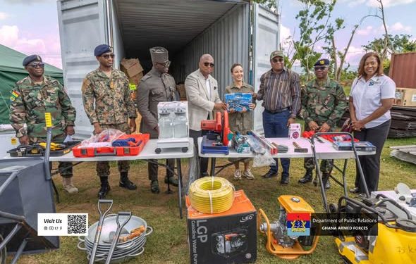 Ghana donates engineering equipment to...
