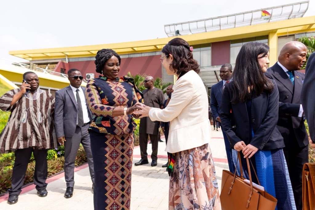 Vice President hosts Japanese gov’t delegation at Jubilee House