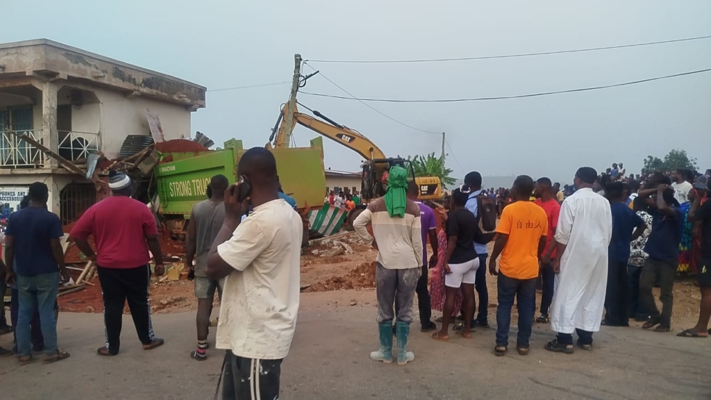 4 killed including two children as runaway truck ploughed into Salon at Kumawu