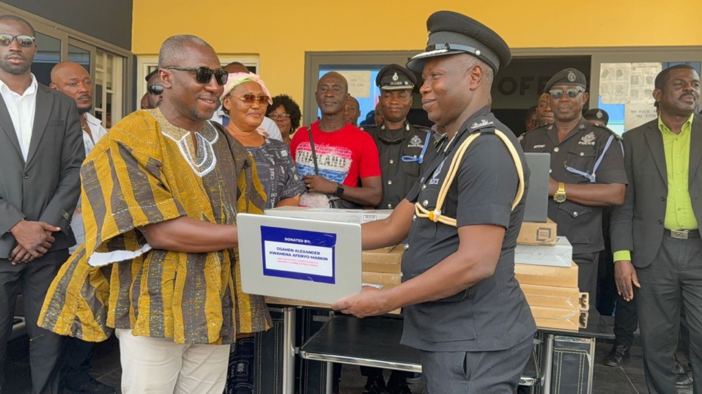 Afenyo-Markin donates laptops to Winneba...
