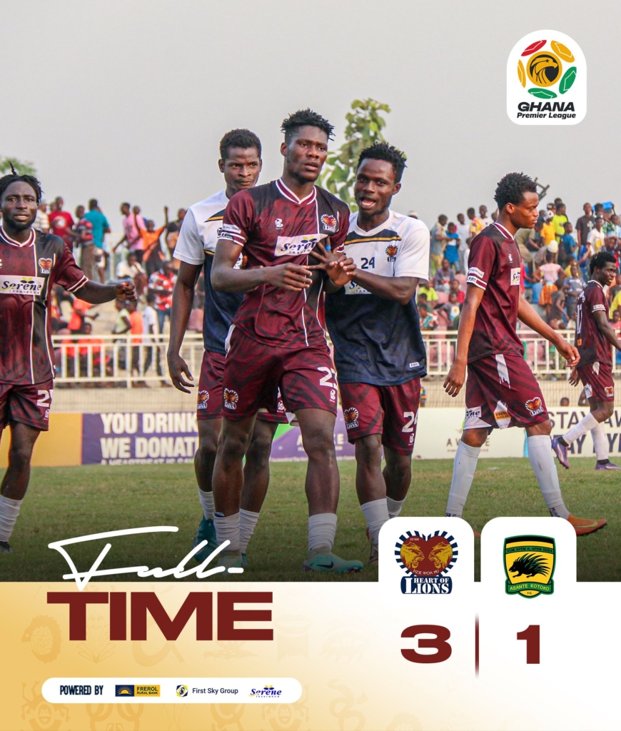 GPL 2025/26: Heart of Lions dent Kotoko’s...