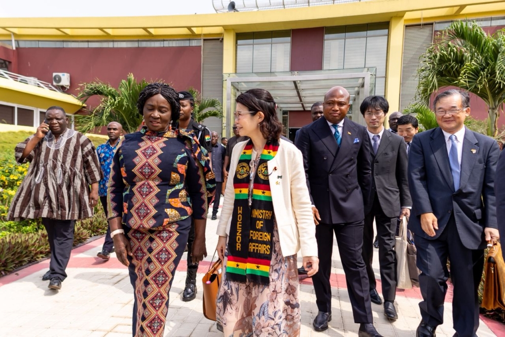 Vice President hosts Japanese gov’t delegation at Jubilee House