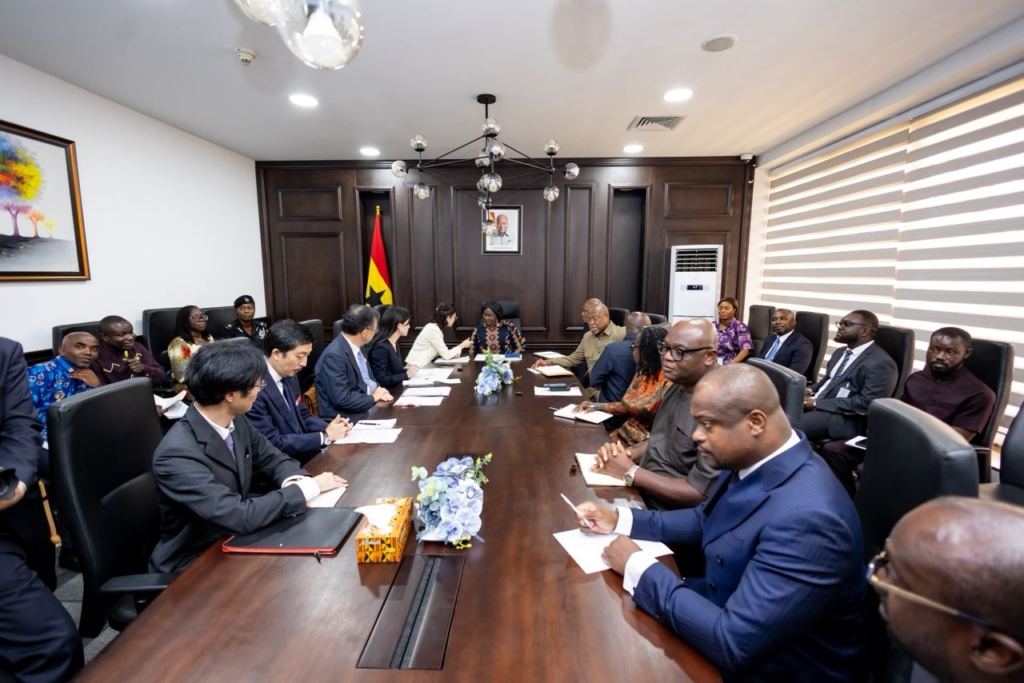 Vice President hosts Japanese gov’t delegation at Jubilee House