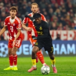 Black Stars forward Mohammed Fuseini makes Champions League debut against Bayern Munich