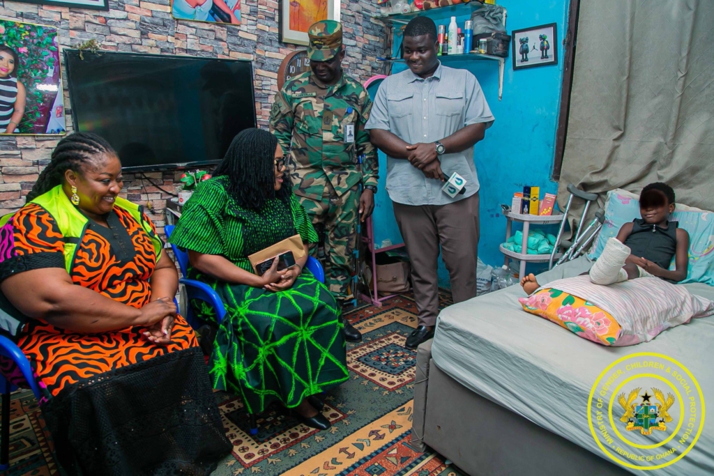 Gender Minister visits family of abused Dodowa schoolgirl, assures support and justice Gender Minister visits family of abused Dodowa schoolgirl, assures support and justice