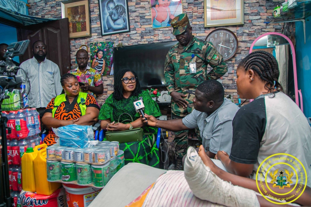 Gender Minister visits family of abused Dodowa schoolgirl, assures support and justice Gender Minister visits family of abused Dodowa schoolgirl, assures support and justice