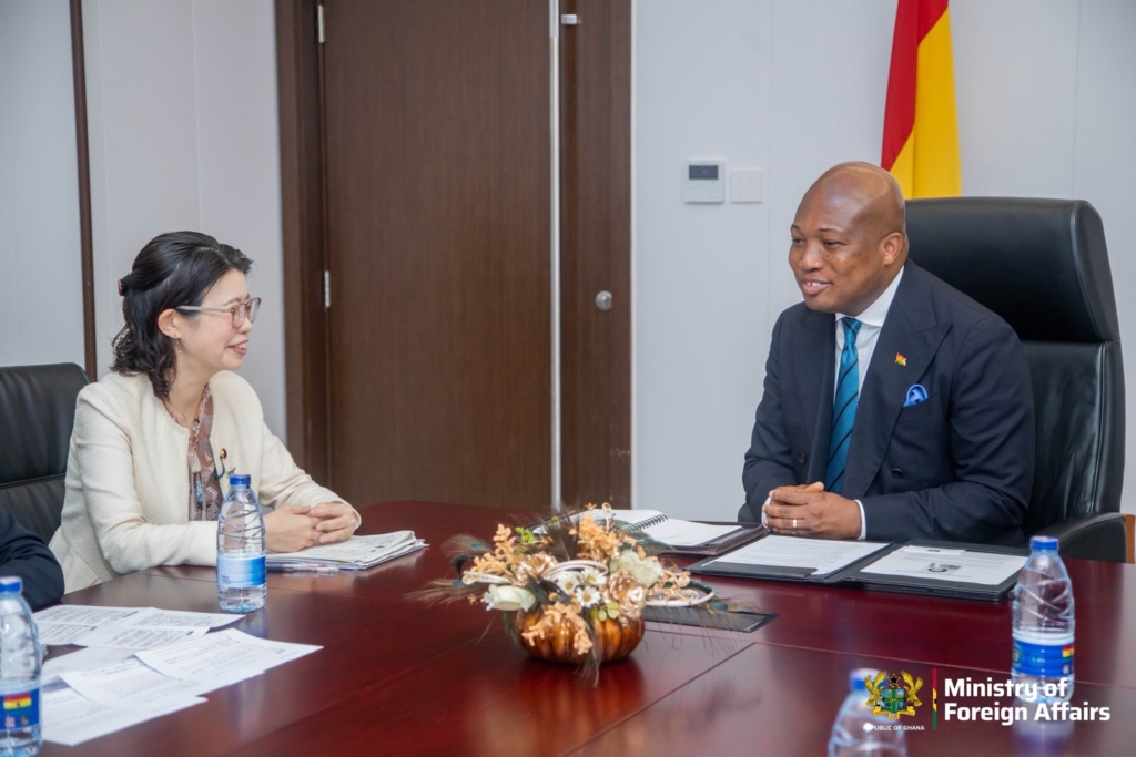 Ghana, Japan deepen diplomatic and economic ties at high-level talks in Accra