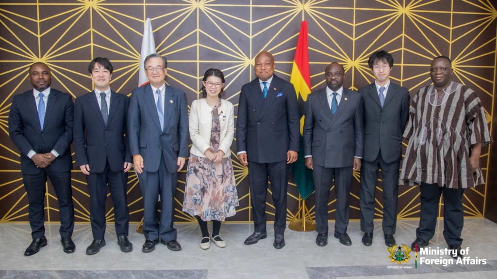 Ghana, Japan deepen diplomatic and economic ties at high-level talks in Accra
