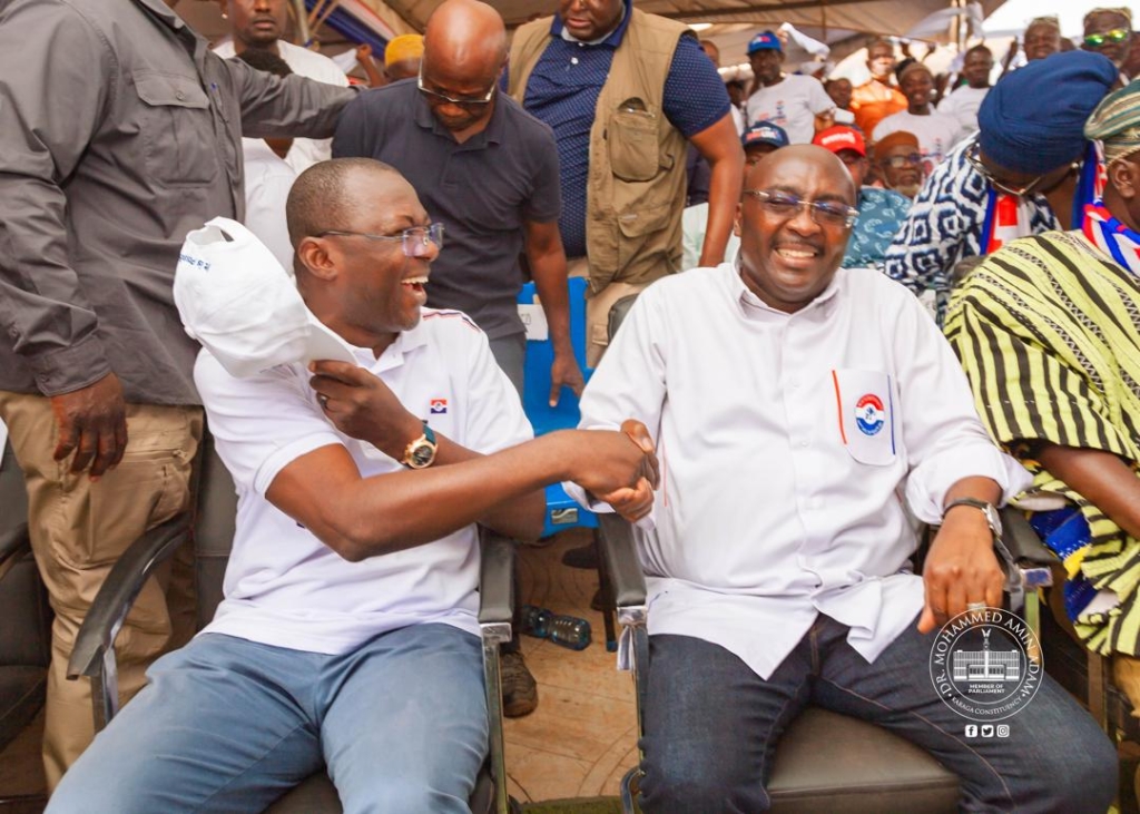 NPP race: NPP Karaga delegates endorse Bawumia massively as hundreds turn up to receive him