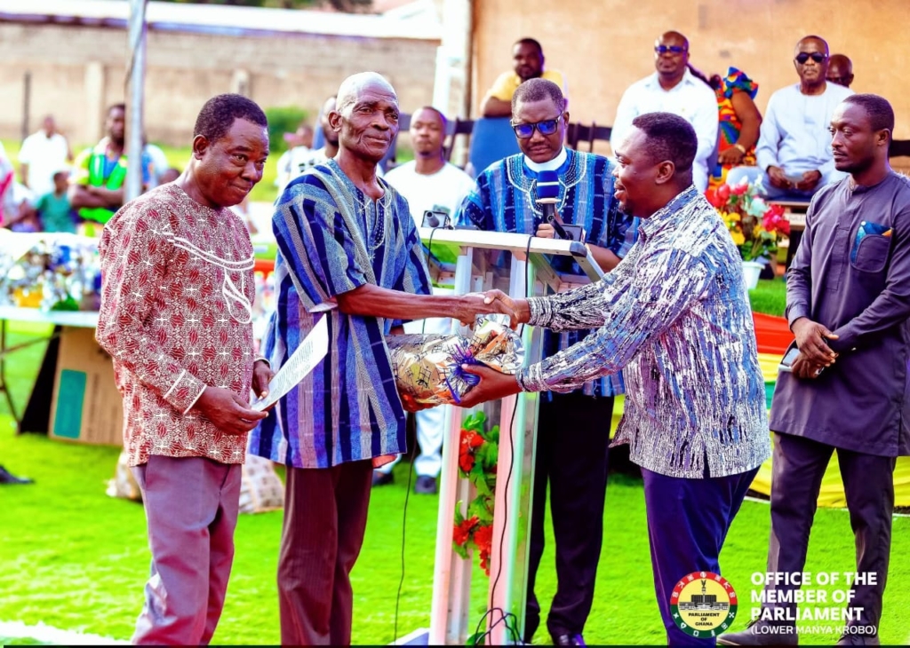 Lower Manya Krobo MP rewards constituents for outstanding contributions to Kroboland development