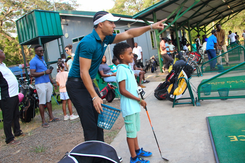 Danny List equips 50 children with international golf skills Danny List equips 50 children with international golf skills