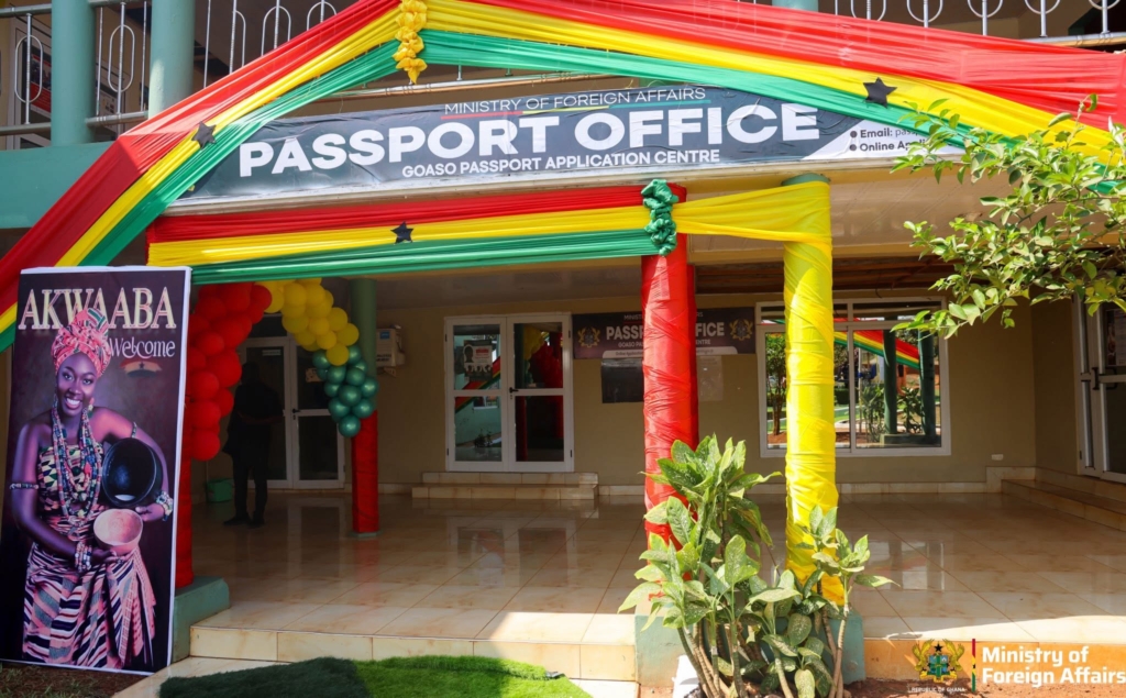 Deputy Foreign Affairs Minister commissions Passport Application Centre in Goaso