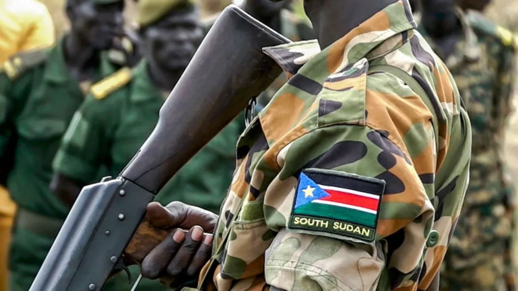 South Sudan army chief gives soldiers...
