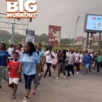 Joy FM ‘Big Workout’ underway with early morning health walk at UG Stadium