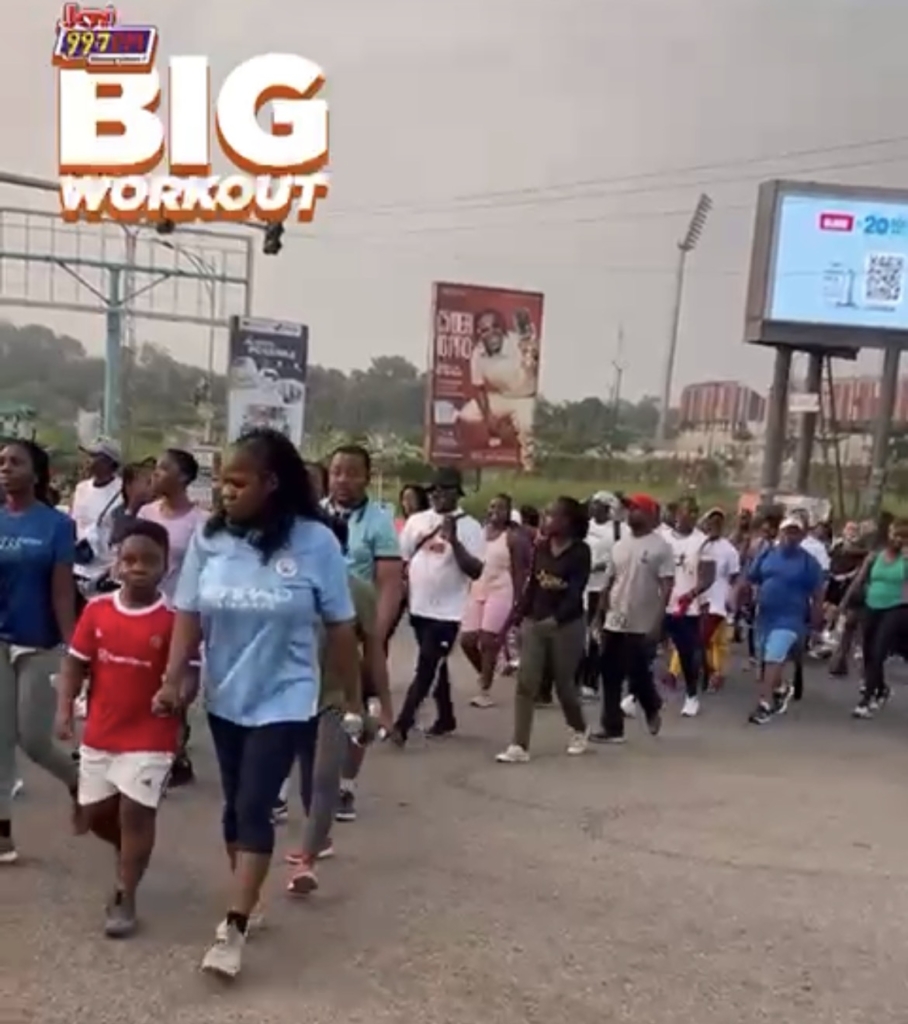 Joy FM ‘Big Workout’ underway with early...