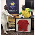 Kweku Hammond Brands & Marketing Manager - AKSC & Mr Ken Asare - Managing Director- Alpha Lotto