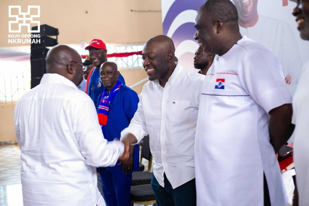 Oppong Nkrumah rallies NPP delegates...